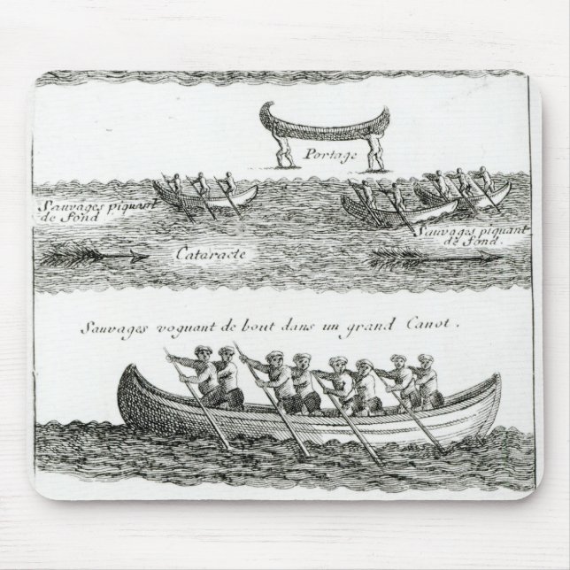 Mousepad Canoa do Iroquois (Frente)
