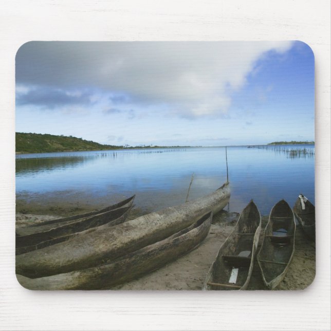 Mousepad Canôas na praia, Antananarivo, Madagascar (Frente)