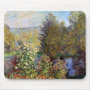 Mousepad Canto do Jardim de Montgeron - Claude Monet -