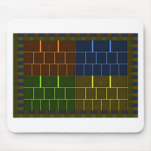 Mousepad Canvas de parede (Frente)