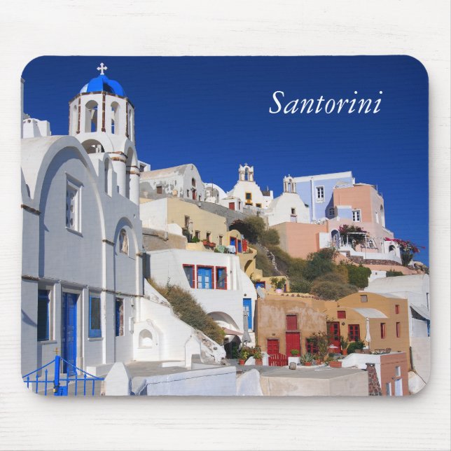 Mousepad Canvas Santorini (Frente)