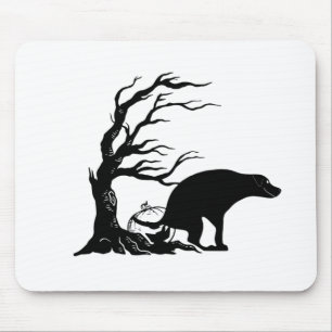 Mousepad Cão Assustador do Halloween