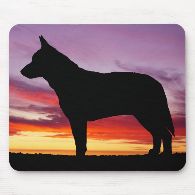Mousepad Cão australiano do gado (Frente)