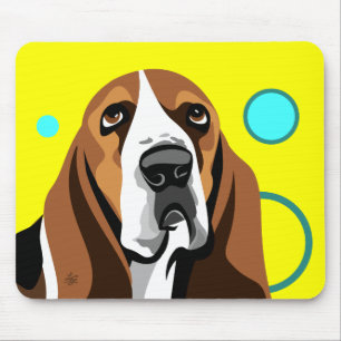 Mousepad Cão Basset Hound