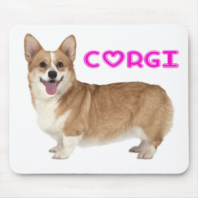 Mousepad Cão Cachorro Cachorro Gift Pembroke Welsh Corgi (Frente)