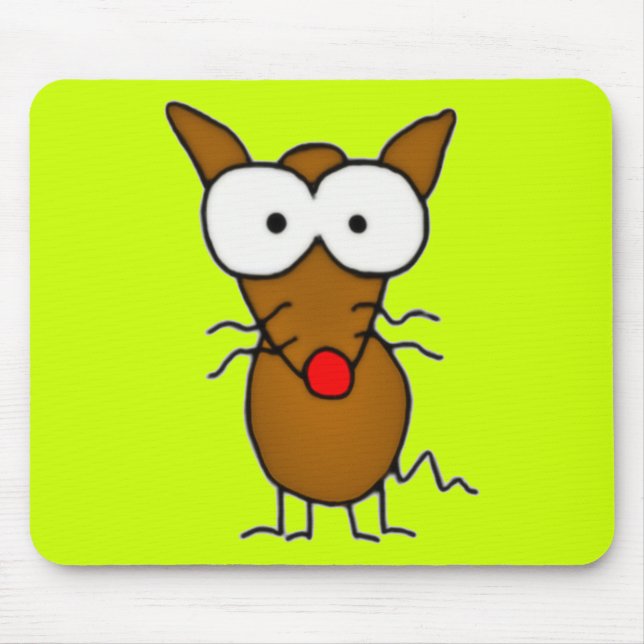 Mousepad Cão Cartoon (Frente)