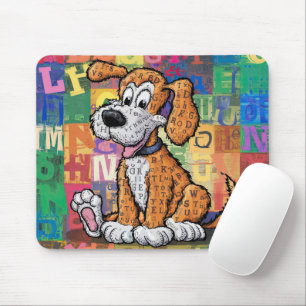Mousepad Cão Cartoon