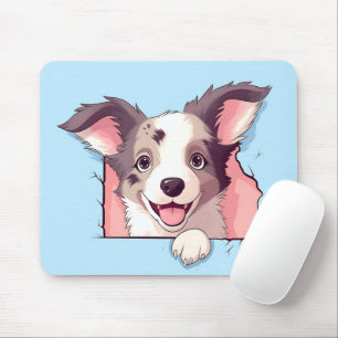 Mousepad Cão Collie da Borda de Pequim