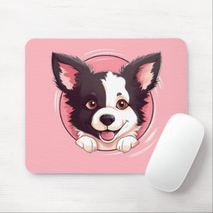 Mousepad Cão Collie da Borda de Pequim