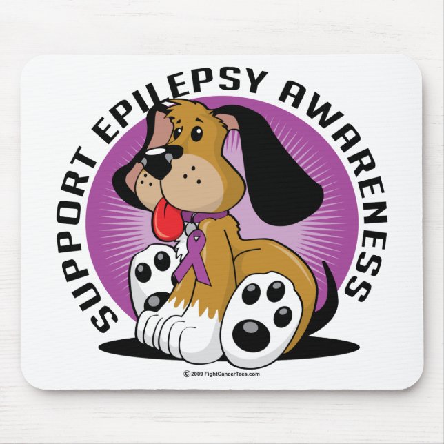 Mousepad Cão da epilepsia (Frente)