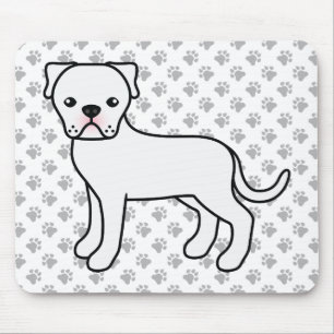 Mousepad Cão-de-Boca-Branco Americano