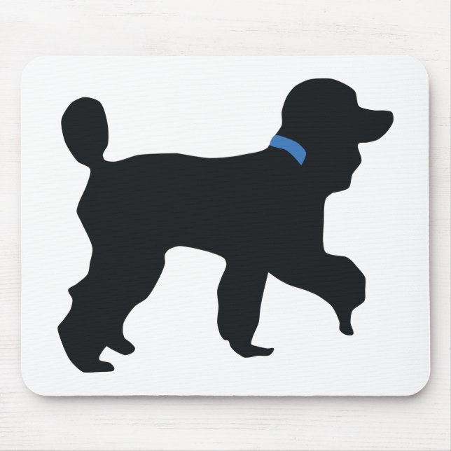 Mousepad cão de caniche (Frente)