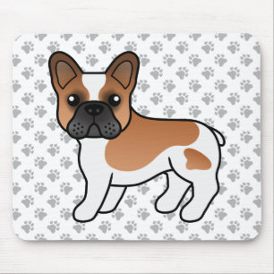 Mousepad Cão-de-Cartoon Cachorro-Bravo-da-índia