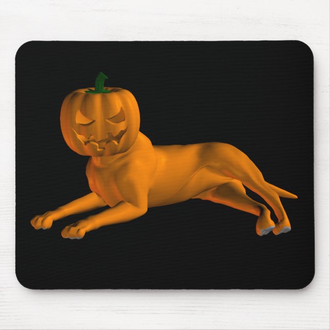 Mousepad Cão de Halloween (Frente)