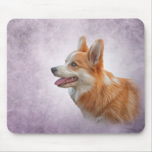 Mousepad Cão Desenho Galês Corgi