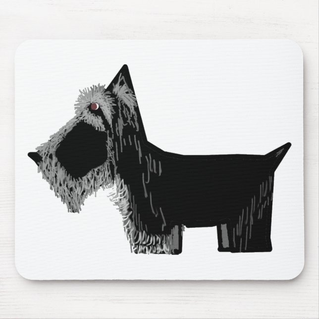 Mousepad Cão do Scottie (Frente)