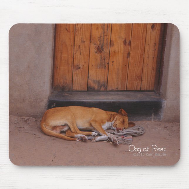 Mousepad Cão em Repouso (Frente)