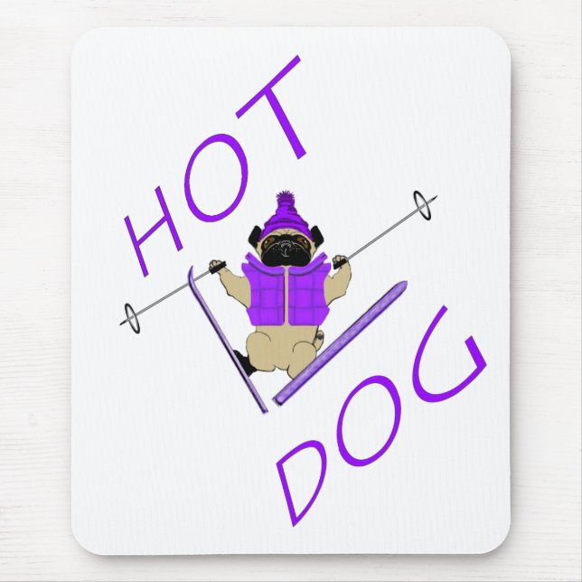 Mousepad Cão quente (Frente)