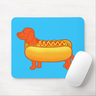 Mousepad Cão Quente Adorável Dachshund