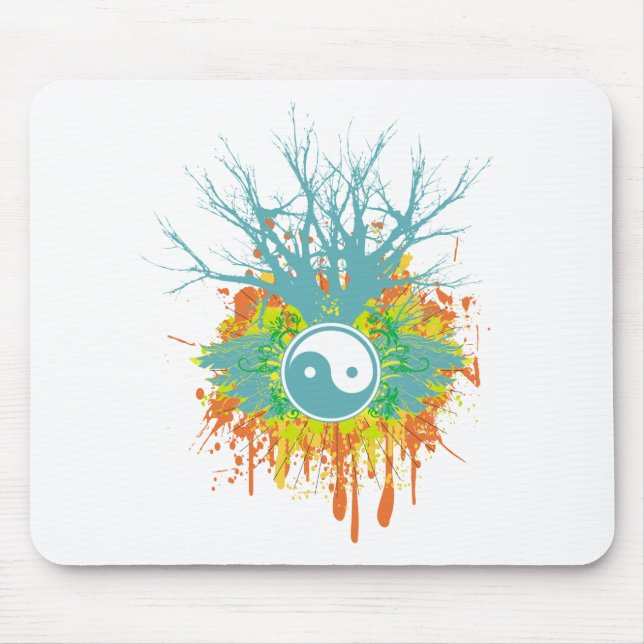 Mousepad Caos de Yin Yang (Frente)