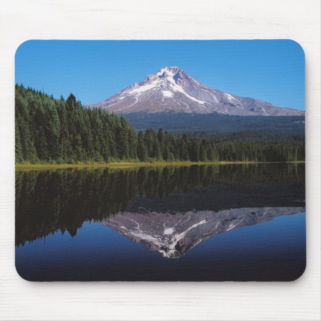 Mousepad Capa da montagem refletida no lago (Frente)