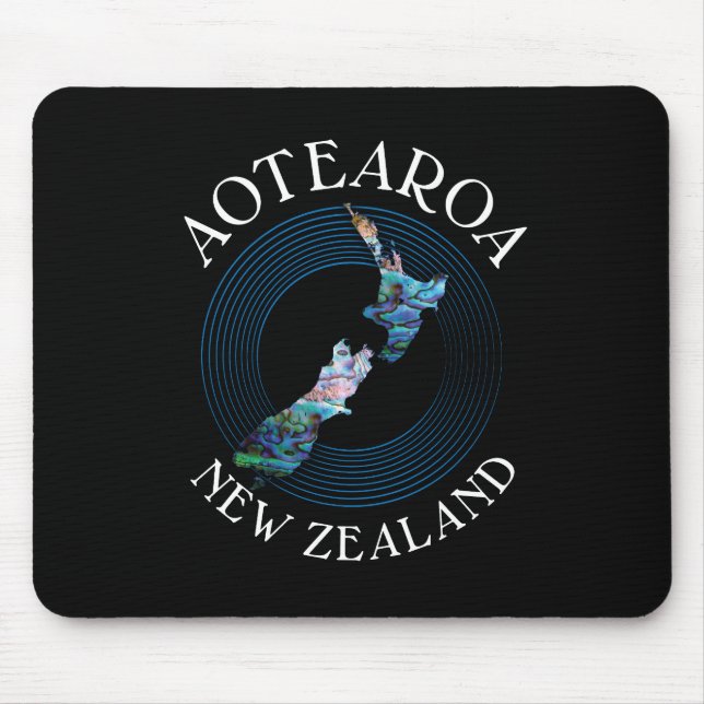MOUSEPAD CAPA DE LAPTOP KIWI NOVA ZELÂNDIA PAUA (Frente)