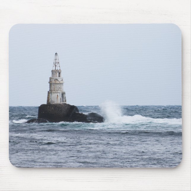 Mousepad Capa de mar com farol (Frente)