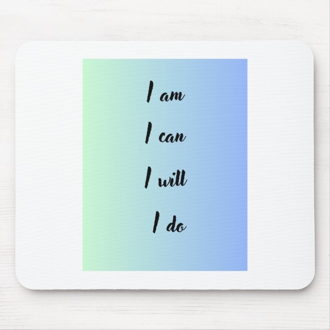 Mousepad Capa do mouse que capacita (Frente)