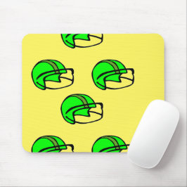 Mousepad Capacete de futebol verde