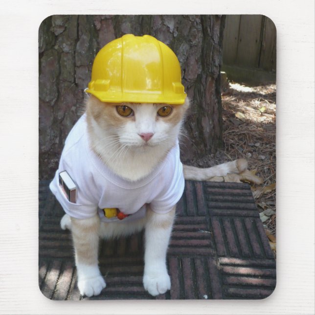 Mousepad Capacete de segurança Bubba (Frente)