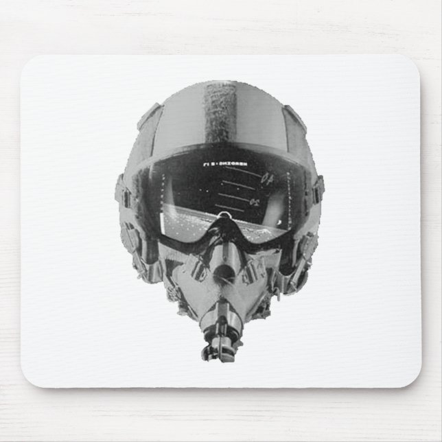 Mousepad Capacete e altímetro do piloto de caça (Frente)