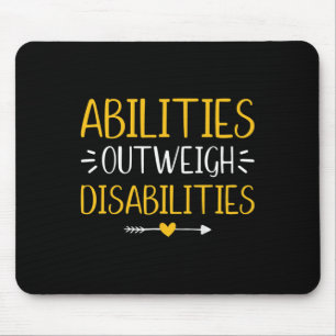 Mousepad Capacidade Pesa Deficiências Autismo Sensibilizaçã