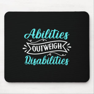 Mousepad Capacidade supera as deficiências Educação Autismo