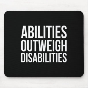 Mousepad Capacidades Supera Deficiências Autismo Sensibiliz