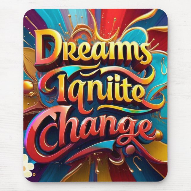 Mousepad "Capacitar mentes criativas" (Frente)