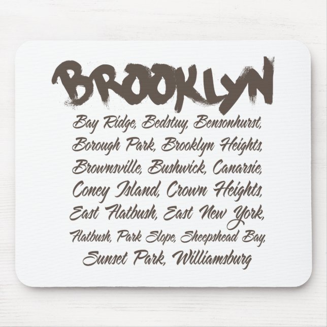 Mousepad Capas de Brooklyn (Frente)