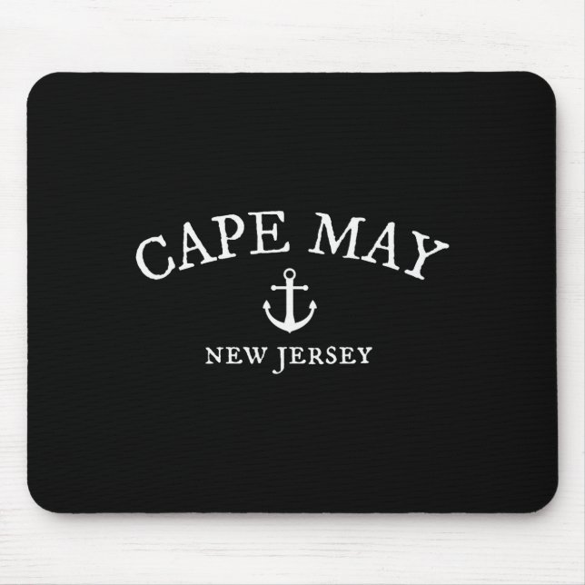 Mousepad Cape May Nj Shirt, New Jersey Sea Town  (Frente)