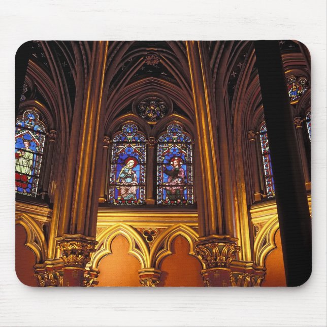 Mousepad Capela inferior de La Sainte-Chapelle, Paris, 2 (Frente)