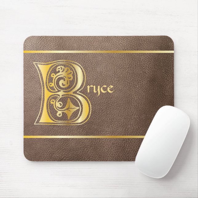Mousepad Capital Decorativo Botânico Medieval B (Com mouse)