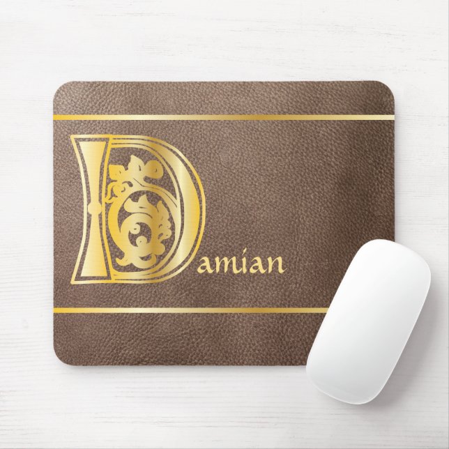 Mousepad Capital Decorativo Botânico Medieval D (Com mouse)