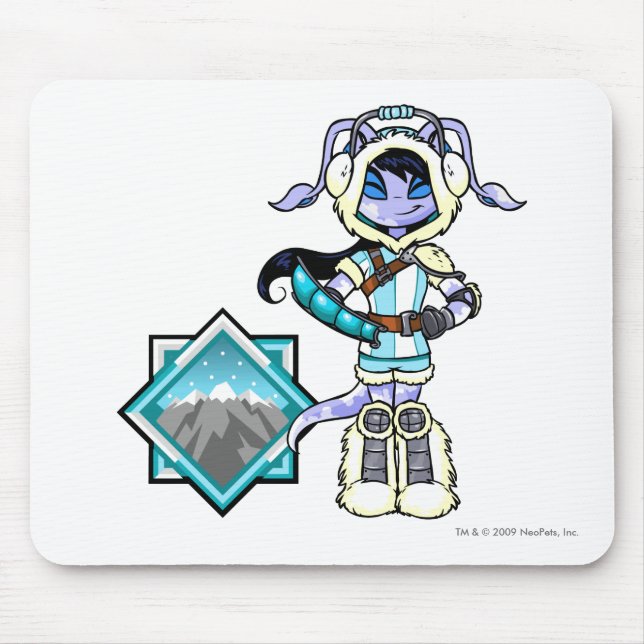 Mousepad Capitão 1 da equipe de Mountatin do terror (Frente)