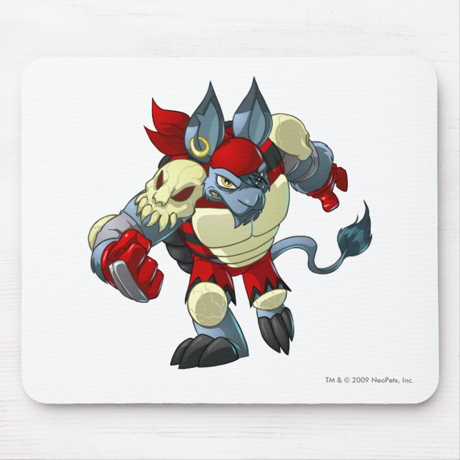 Mousepad Capitão 2 da equipe da ilha de Krawk (Frente)