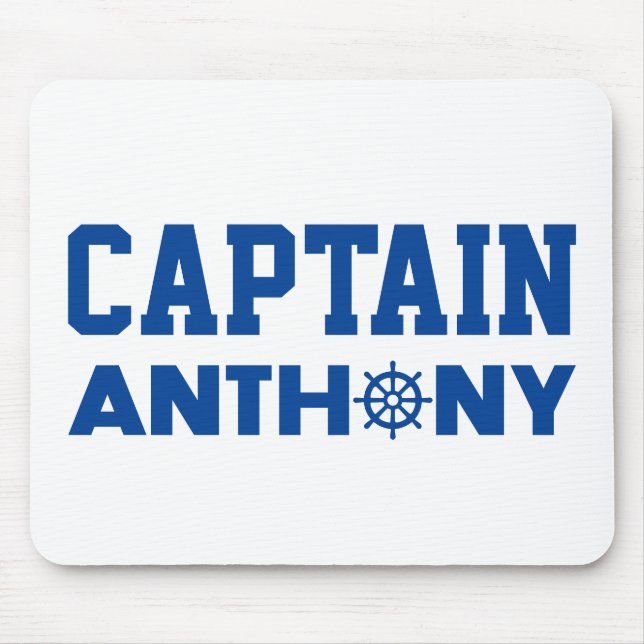 Mousepad Capitão Anthony (Frente)
