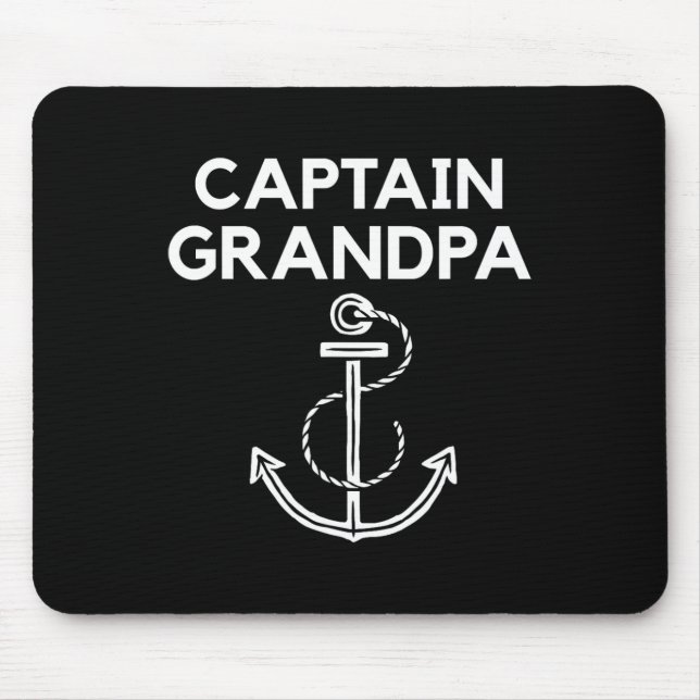 Mousepad Capitão Avô! Barco E Navegação S (Frente)