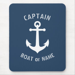 Mousepad Capitão Bat ou nome Blue