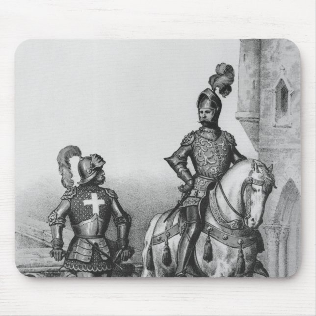 Mousepad Capitão dos arqueiros de Paris (Frente)