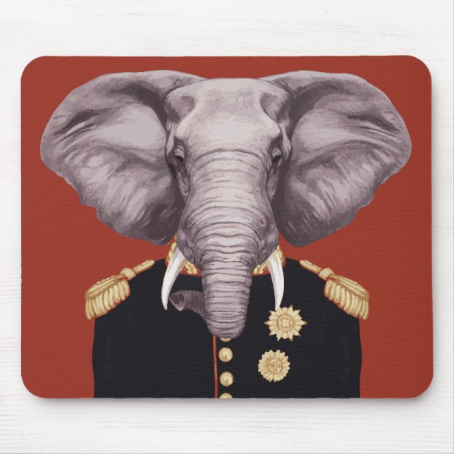 Mousepad Capitão Elefante (Frente)