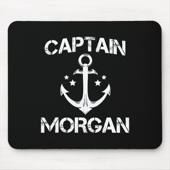 Mousepad Capitão Morgan Funny Birthday - Apelido Personaliz (Frente)