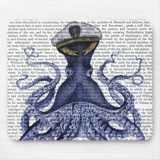 Mousepad Capitão Octopus (Frente)