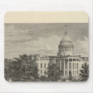 Mousepad Capitólio estadual, Madison, Wis